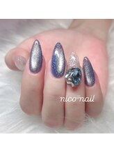 マグネット+デザインVカット