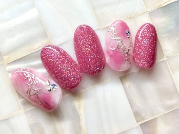 モーヴネイル(mauve.nail)/マンスリーデザインB &nbsp;¥10000