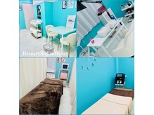 ローズ(Rose)の雰囲気（Tiffanyのブルーを基調としたnail &脱毛サロン【メンズ可】）
