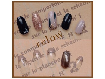 リロウ(relow)/10月キャンペーンネイル☆1,2