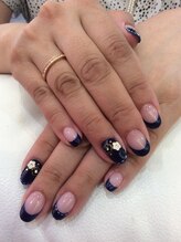 シャンネイルケアサロン(Shan Nail caresalon)/ネイビーネイル