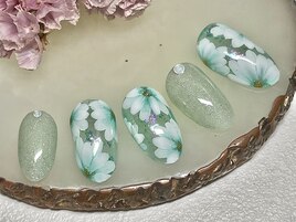 グリーンフラワー　￥8790