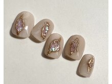 ガレリア エレガンテ 栄店(GALLARIA Elegante)/シンプルお洒落！ジェルネイル