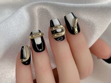 フォルサ(Forca)/ニュアンスミラーリングネイル