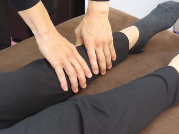 林治療整体院/スネ周りの状態で背中や腰を検査