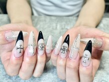 グランスネイル(glance nail)/チップ長さだし持ち込みネイル