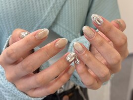 埋め尽くしネイル