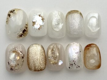 アイネイルズ 池袋店(I-nails)の写真/大切な1日を指先から演出☆Bridal Collection初回￥9900(オフケア込)/再来￥10000(オフ代別途)[池袋]