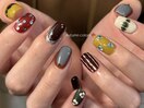 ちぐはぐアートネイル