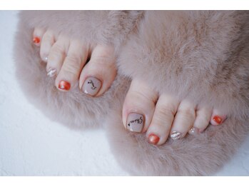 ネイル フライガール(nail FLY GIRL)/フットネイル♪