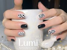 ルミネイル 大宮東口店(Lumi Nail)/モノトーンアニマル