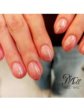 メルネイル(MELL-NAIL)/ラメグラデーション♪