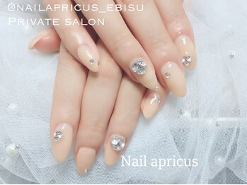 Vカット◆ビジューネイル ¥10890