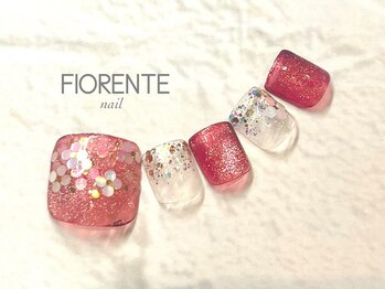 アニモ フィオレンテ せんげん台西口店(animo FIORENTE)/【定額フットネイル】¥8000