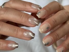 ニュアンスアシメネイル
