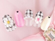 ネイルサロン パピリオ(Nail Salon papilio)/3Dフラワーネイル♪
