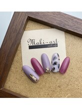 ネイルカフェ マキアート(nail cafe Maki art)/【定額】パラジェル+アート