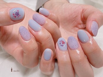 アイネイルズ 渋谷店(I nails)/モヘアフラワー¥7980[渋谷]