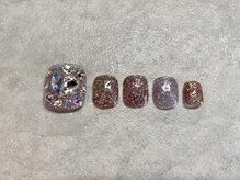 エンジェリック カラーズ(Angelic colors)/キラキラフットネイル♪