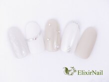 エリクサーネイル 池袋(Elixir Nail)/定額a シンプル/クーポン使用