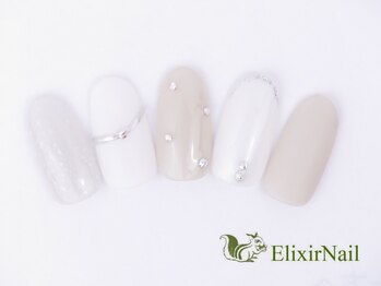 エリクサーネイル 池袋(Elixir Nail)/定額a シンプル/クーポン使用