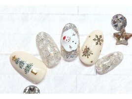 雪の結晶　冬　雪だるま　ツリー