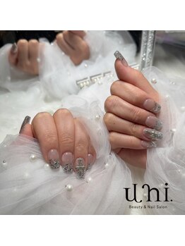 ユニ ビューティー アンド ネイルサロン(uni.Beauty&Nail salon)/ラメグラデーション