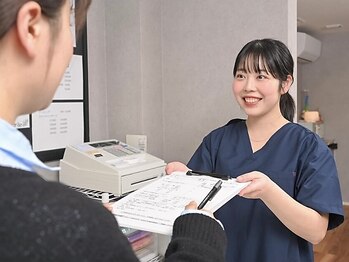 御徒町よつば整骨院/受付