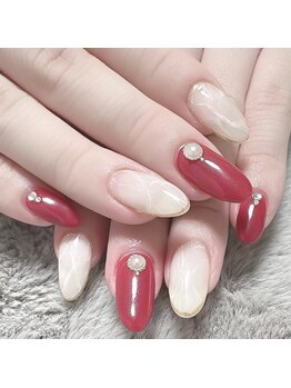 ルナルーチェ(Luna luce)/秋ネイル