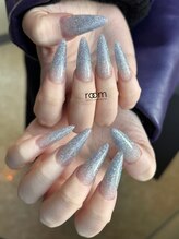 ルーム ビューティーラボラトリーズ(room beauty laboratories)/ロングネイル×ワンカラー