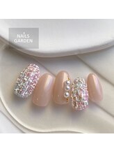 ネイルズガーデン(NAILS GARDEN)/パステルツイード