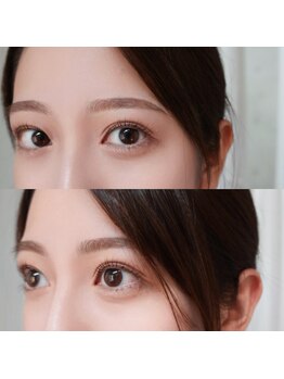 エラン(Elan)の写真/〈似合わせラッシュリフト〉最近トレンドの韓国ロッドを導入!どの角度からみても可愛い束感まつ毛♪