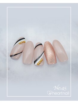 はあとねいる 京田辺店/ハンドネイル：No.45