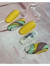 ジル アイラッシュアンドネイル(Jill)/☆定額ネイルBコース☆