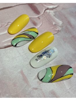 ジル アイラッシュアンドネイル(Jill)/☆定額ネイルBコース☆