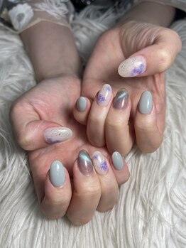 インプレス 鶴見店(Impress)/あじさいネイル