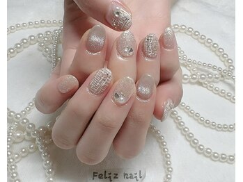 フェリスネイル 池袋店(Feliz Nail)/ニットネイル0!