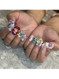 キャラクターネイル