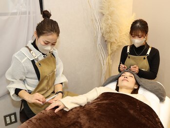 プリムワークス(Prime works)/アイ、ネイル同時施術