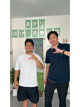 あかりはり灸整体院 鈴鹿/プロラグビー選手も来院。