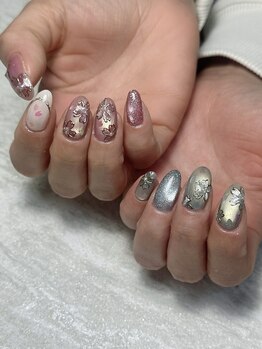 桜マグネットデザイン