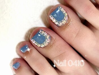 ネイル0410 すすきの(Nail 0410)/【フット】持ち込みアート2本