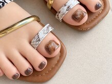 ネイルビジョルノ つくばみどりの店(Nail Begiorno)/フット　ニュアンスネイル