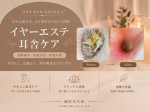 イヤーエステ耳舎の雰囲気（耳の中の状態をモニターでチェック！）