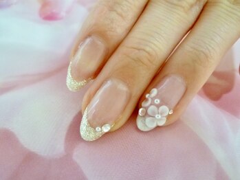 ネイルサロン ベビーピンク(Nail salon BABY PINK)/ブライダルネイル☆