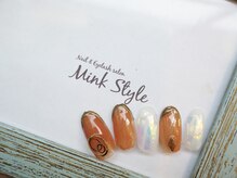 ミンクスタイル 恵比寿店(Mink Style)/オーロラフィルムネイル