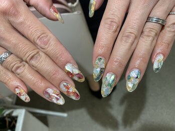 ネイルスタジオ マルア 高崎店(Nail Studio Malua...)/Hand自爪アート120分