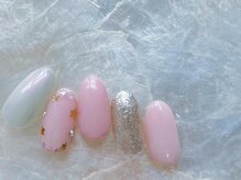 キキネイル 溝の口(kikinail)/7.8月定額A 星ネイル