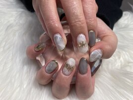 大理石ネイル
