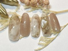 アイラッシュトウキョウドットライズ エキニア横浜店(TOKYO.RISE)/シェルニュアンスネイル